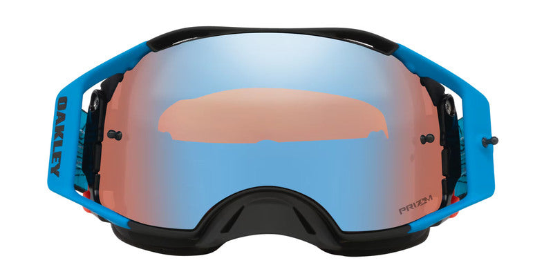 OAKLEY Airbrake MX Brille - blau Wired Prizm MX Sapphire Iridium Gold