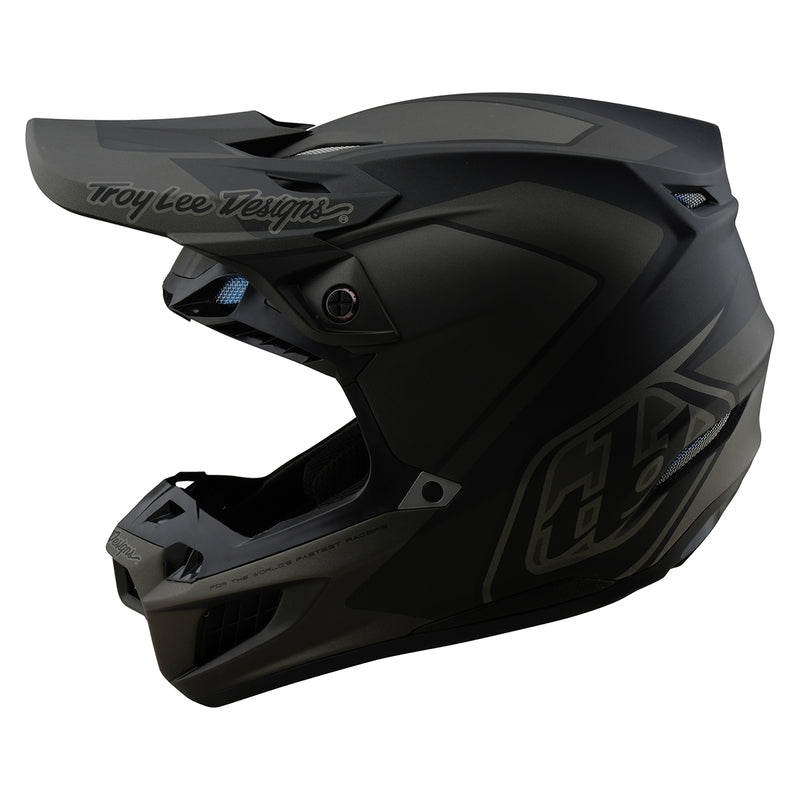 Troy Lee Designs Se5 Composite Mono Motocrosshelm Schwarz