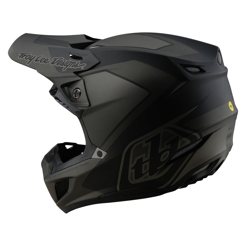 Troy Lee Designs Se5 Composite Mono Motocrosshelm Schwarz