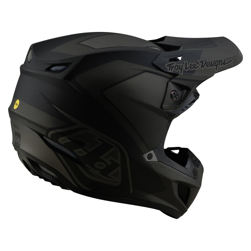 Troy Lee Designs Se5 Composite Mono Motocrosshelm Schwarz