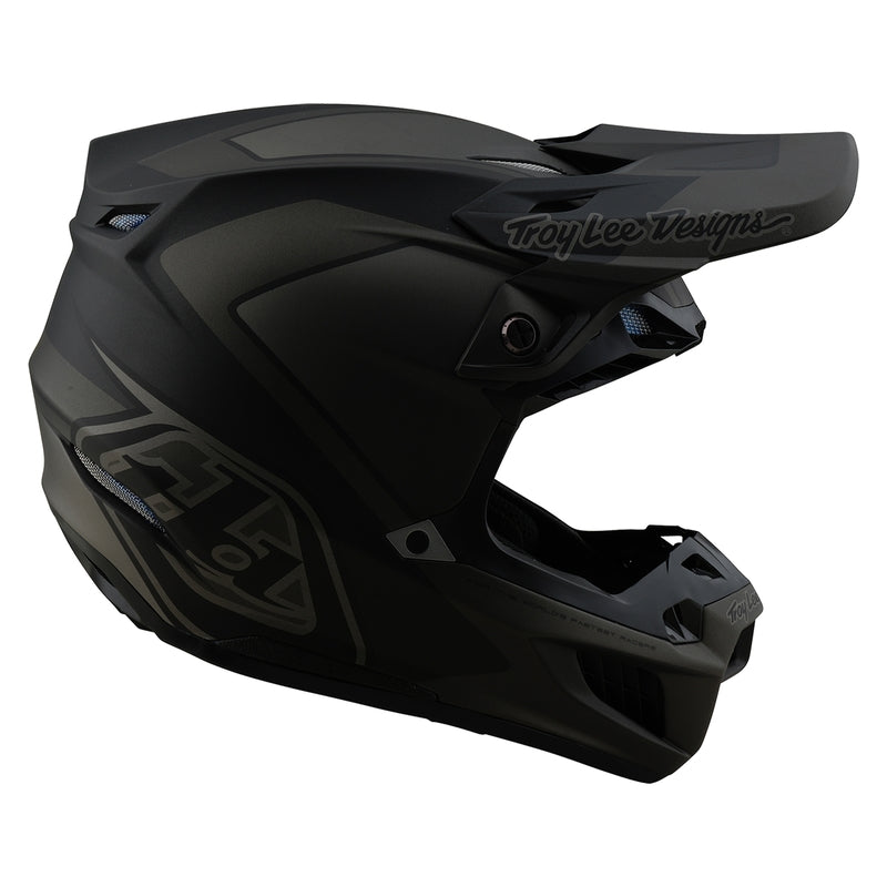 Troy Lee Designs Se5 Composite Mono Motocrosshelm Schwarz