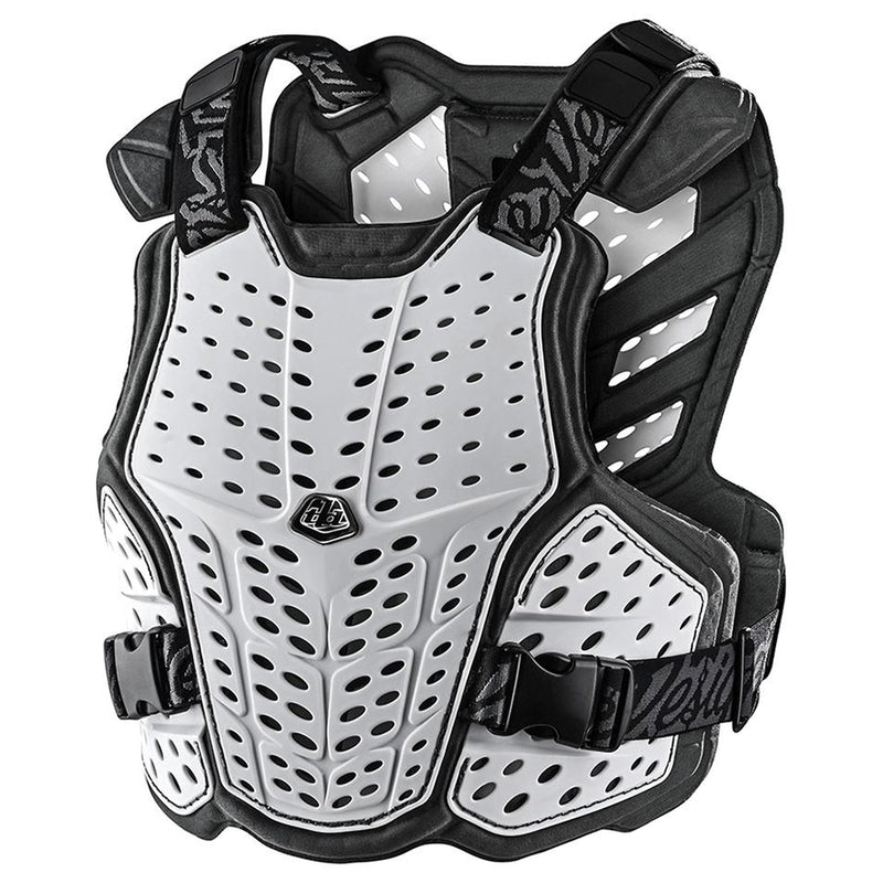 Troy Lee Designs Rockfight Jugend Brustprotektor Weiß