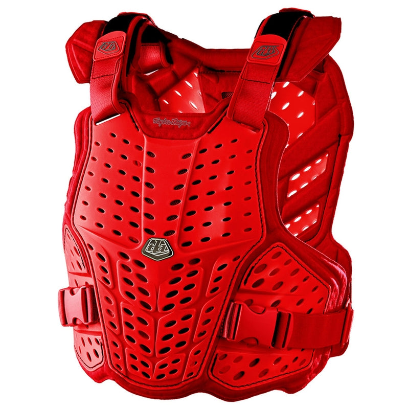 Troy Lee Designs Rockfight Jugend Brustprotektor Rot