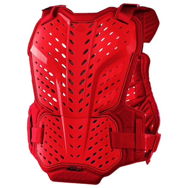 Troy Lee Designs Rockfight Jugend Brustprotektor Rot