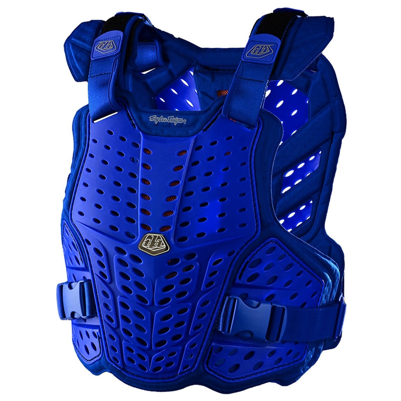 Troy Lee Designs Rockfight Jugend Brustprotektor Blau