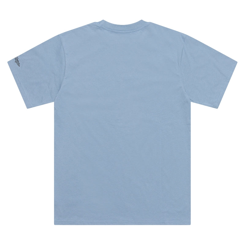 Troy Lee Designs Peace Out T Shirt Rauchblau