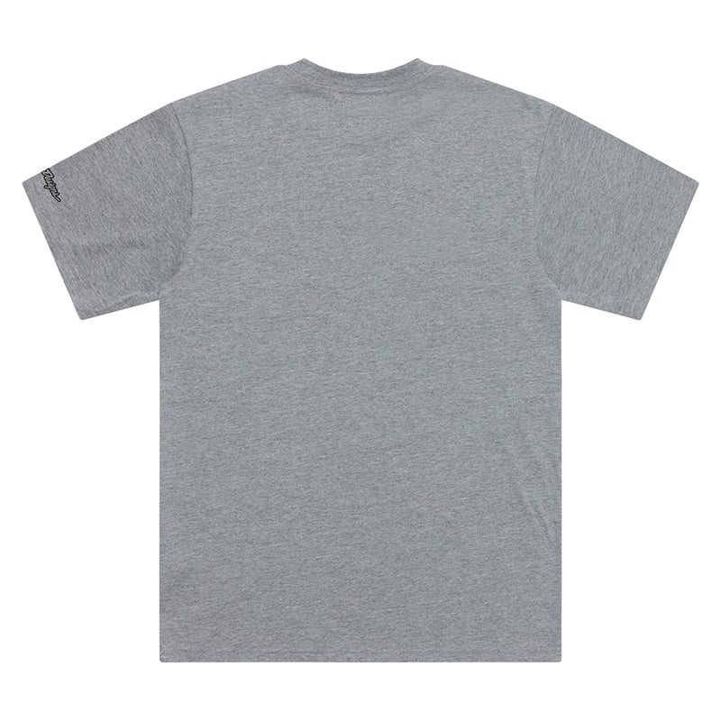 Troy Lee Designs Badge T Shirt Grau Meliert