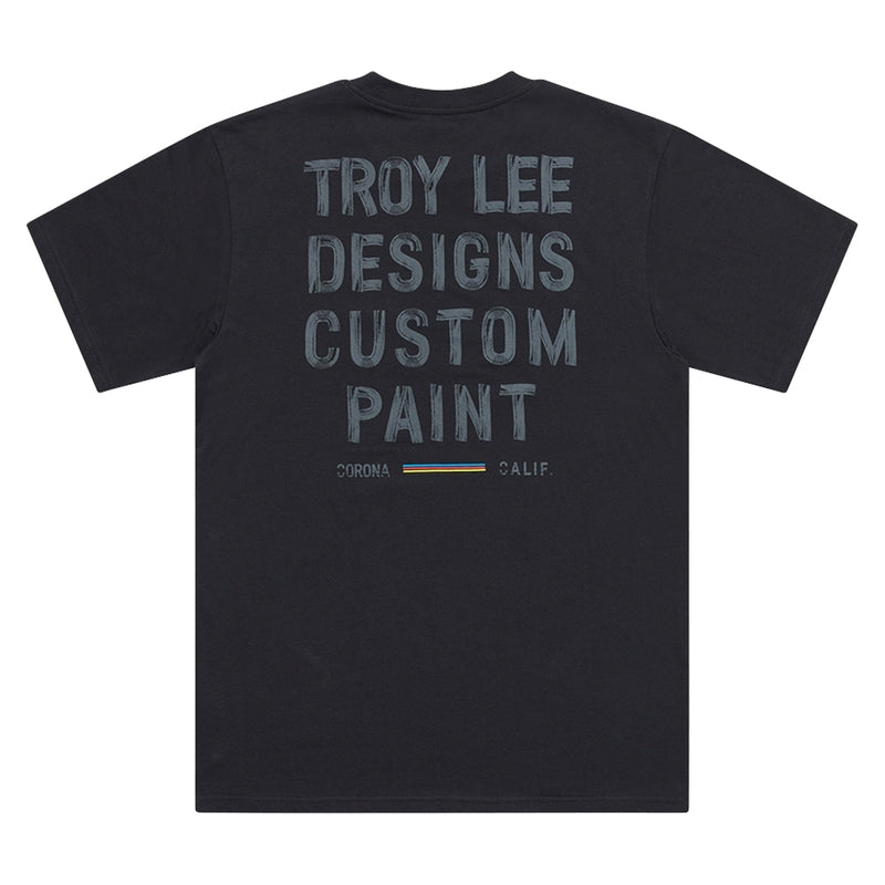 Troy Lee Designs Paint Shop T Shirt Schwarz