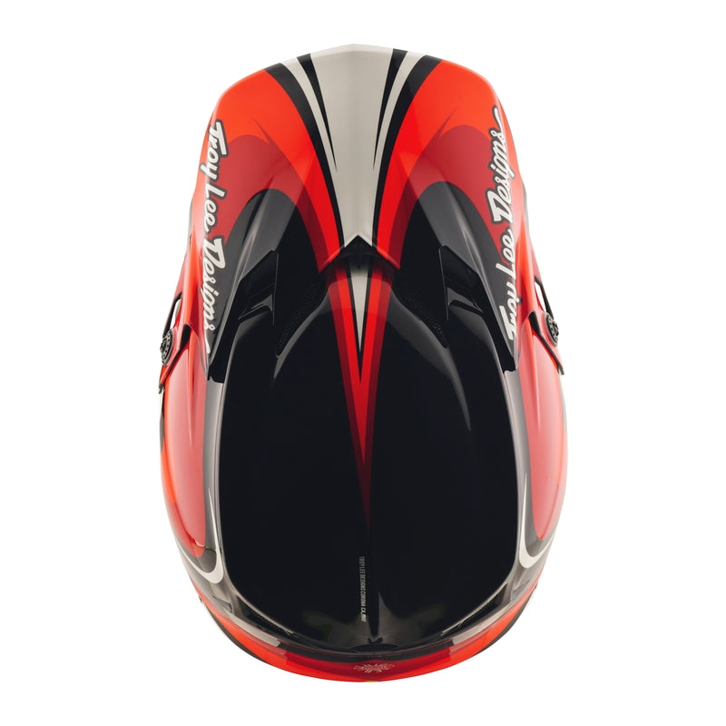 Troy Lee Designs Gp Pro Crossover Motocrosshelm Dunkelblau/Rot