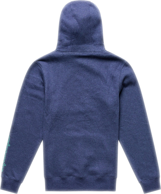 Troy Lee Designs Badge Hoodie Dunkelblau Heather