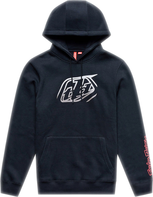 Troy Lee Designs Badge Hoodie Schwarz/Grau