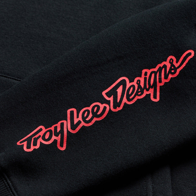 Troy Lee Designs Badge Hoodie Schwarz/Grau