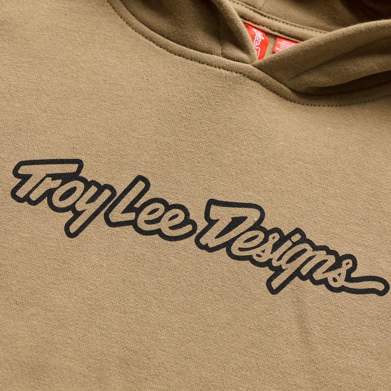 Troy Lee Designs Signature Jugend Hoodie Sienna