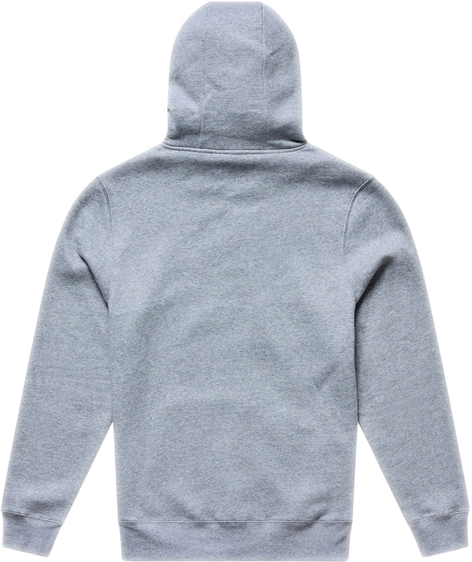Troy Lee Designs Zip Up Signature Hoodie Grau/Heather/Rot