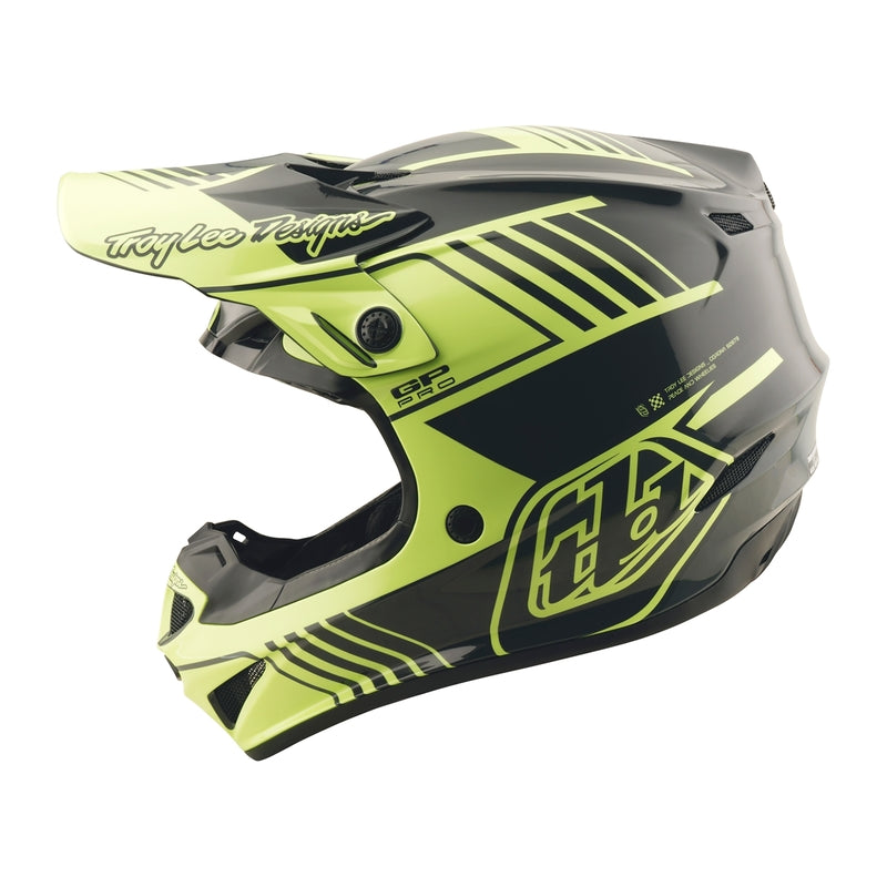 Troy Lee Designs Gp Pro Segment Motocrosshelm Gelb