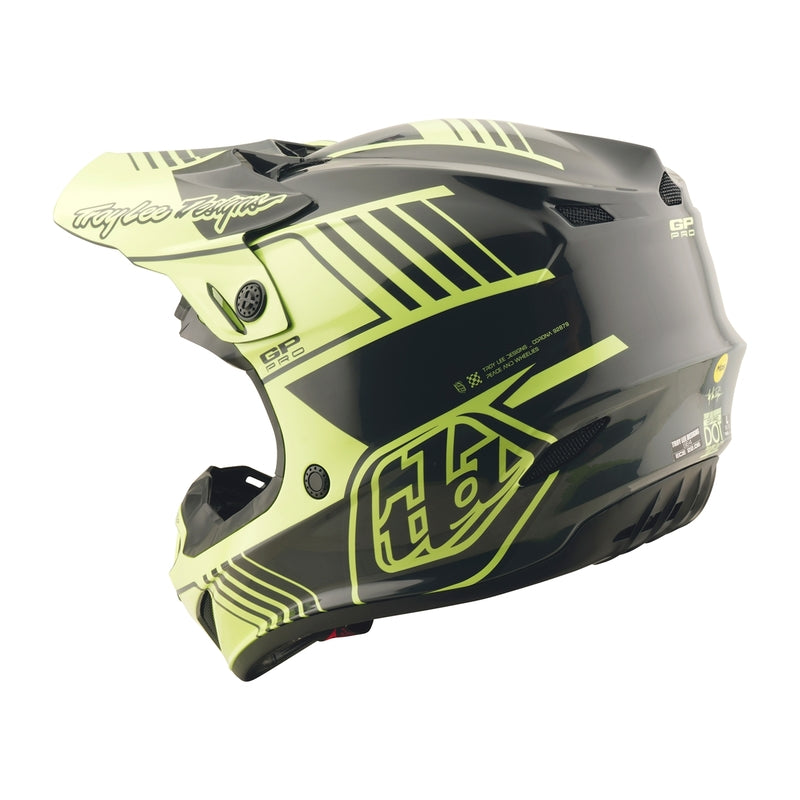 Troy Lee Designs Gp Pro Segment Motocrosshelm Gelb
