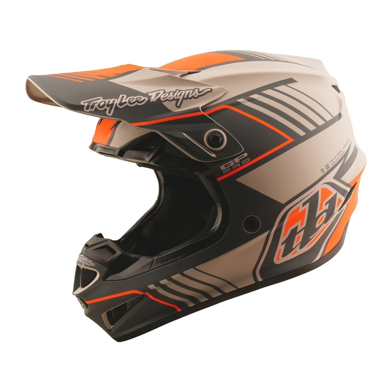 Troy Lee Designs Gp Pro Segment Motocrosshelm Taupe