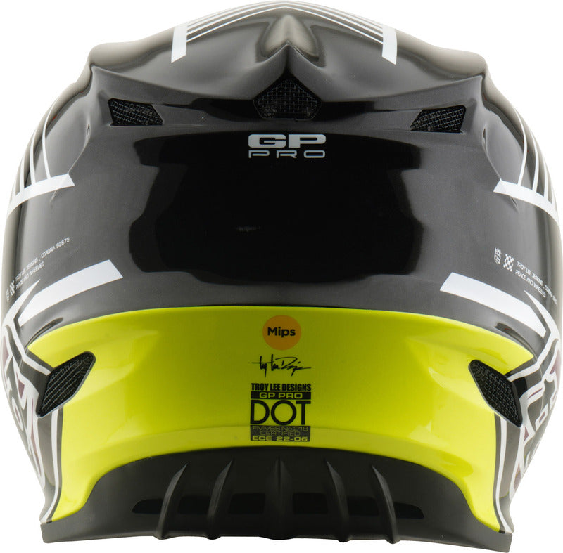 Troy Lee Designs Gp Pro Mips Motocrosshelm Segment Schwarz/Violett