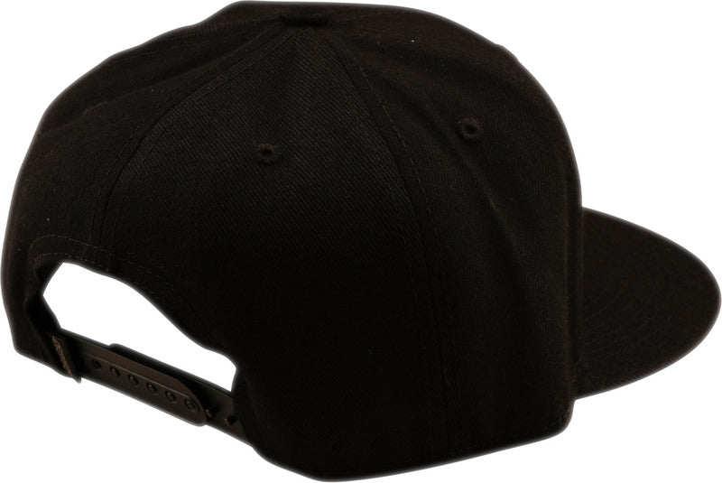 Troy Lee Designs Curved Snapback Badge Cap Schwarz