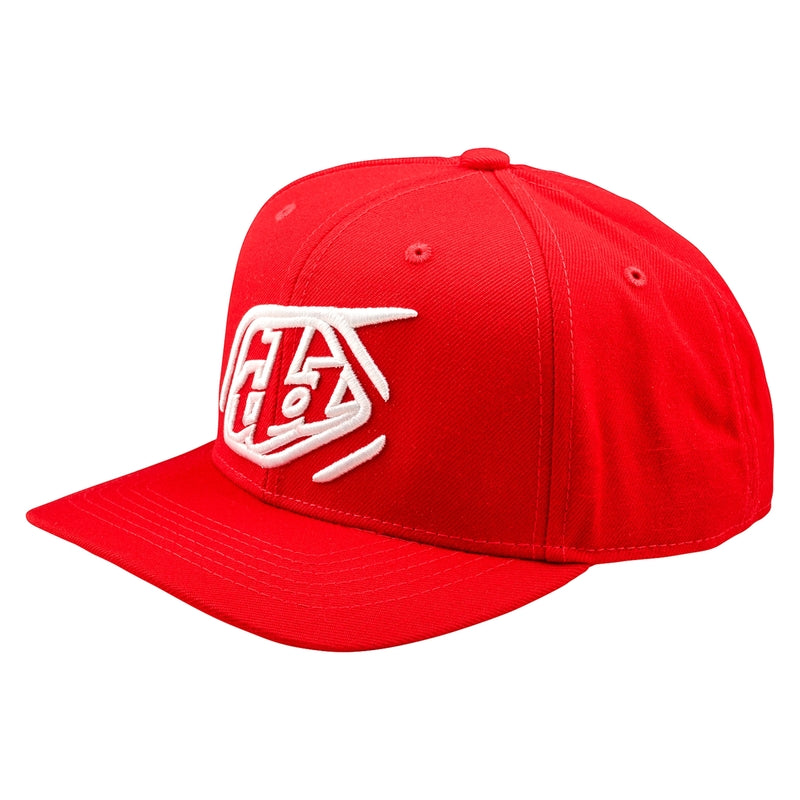 Troy Lee Designs Curved Snapback Badge Cap