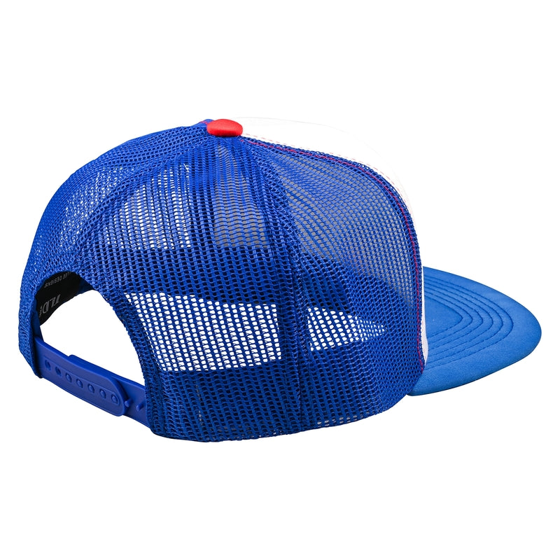 Troy Lee Designs Trucker Snapback Peace Out Cap Blau