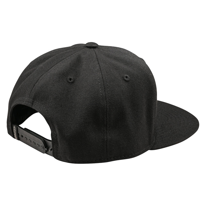 Troy Lee Designs Flat Bill Snapback Badge Cap Schwarz