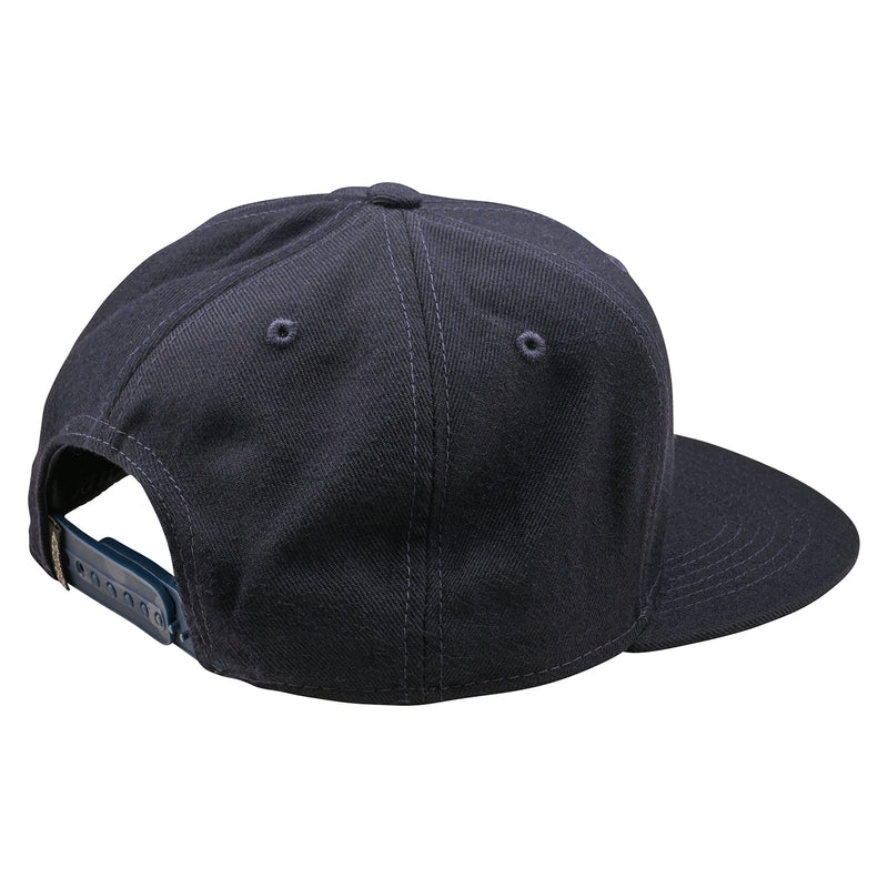 Troy Lee Designs Flat Bill Snapback Badge Cap Navy