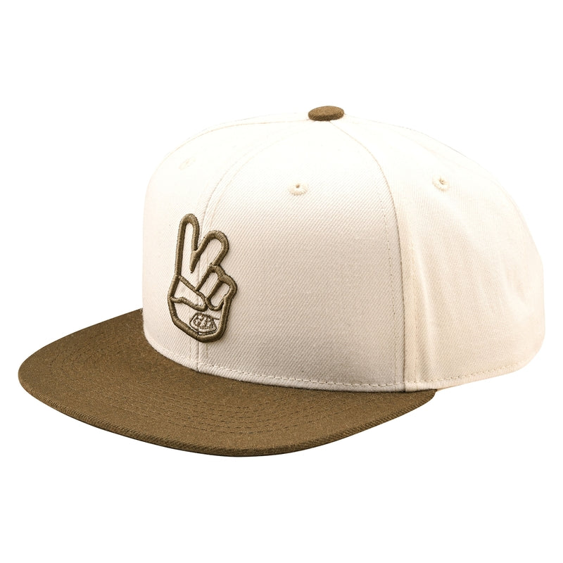 Troy Lee Designs Flat Bill Snapback Peace Cap
