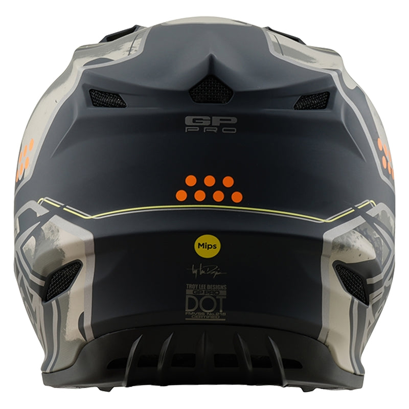 Troy Lee Designs Gp Pro Trooper Motocrosshelm Schwarz/Caper