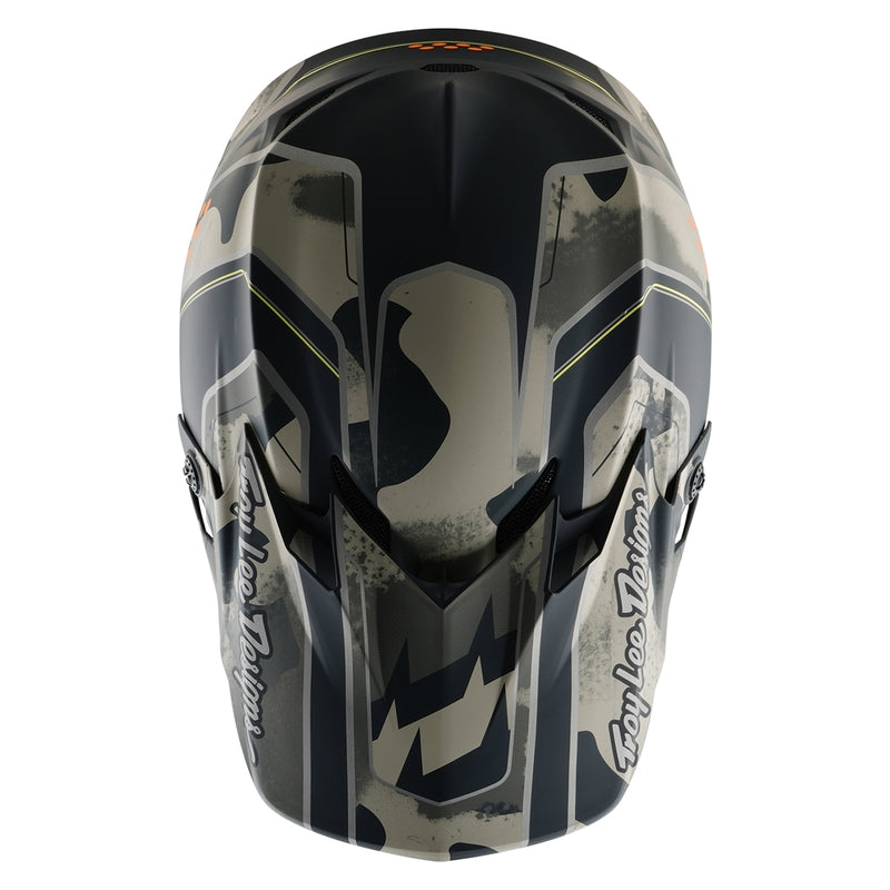 Troy Lee Designs Gp Pro Trooper Motocrosshelm Schwarz/Caper