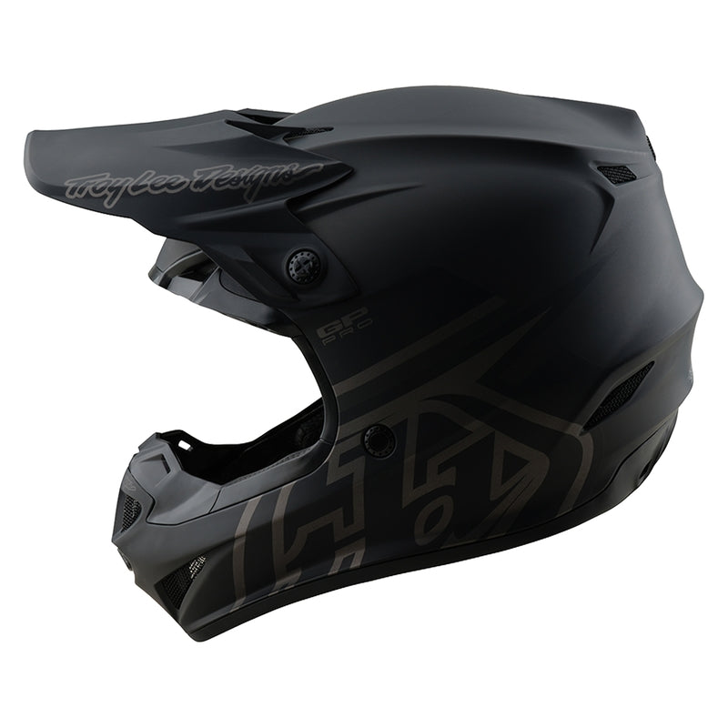 Troy Lee Designs Gp Pro Mono Motocrosshelm Schwarz