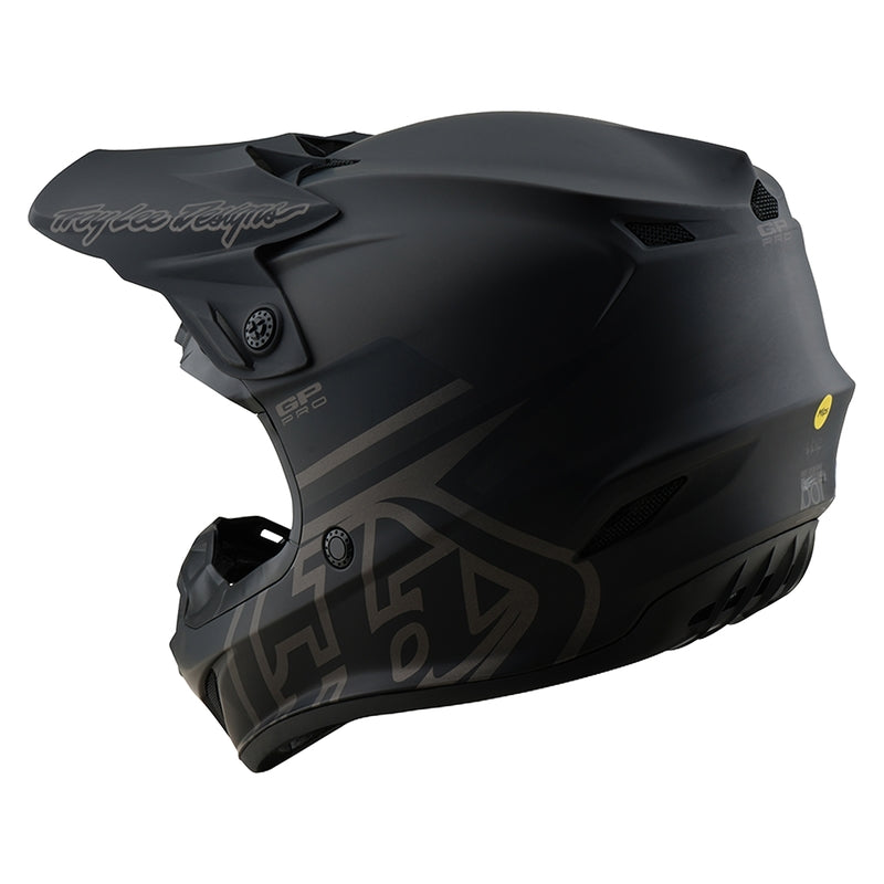 Troy Lee Designs Gp Pro Mono Motocrosshelm Schwarz