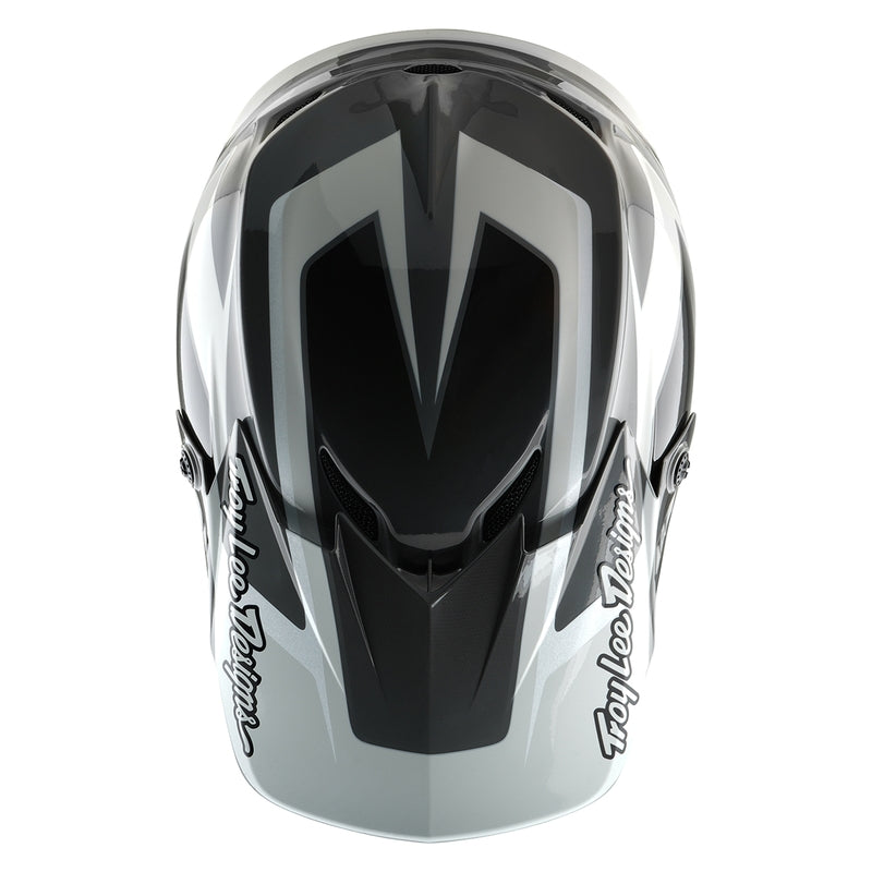 Troy Lee Designs Gp Shutter Motocrosshelm Grau/Weiß