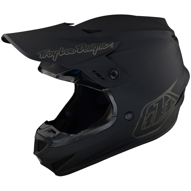 Troy Lee Designs Gp Mono Motocrosshelm Schwarz