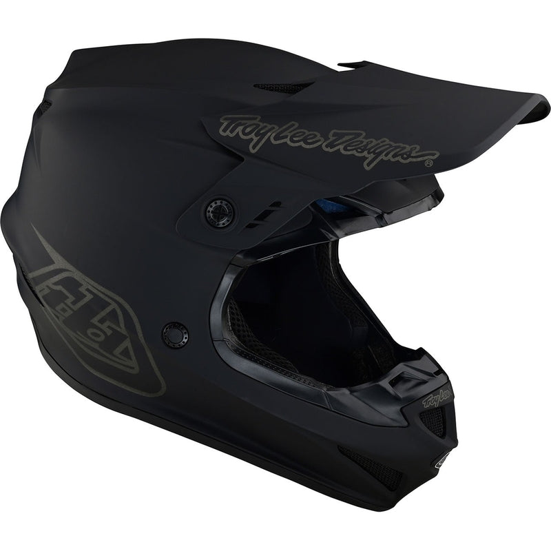 Troy Lee Designs Gp Mono Motocrosshelm Schwarz