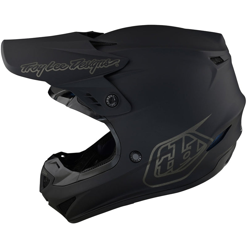 Troy Lee Designs Gp Mono Motocrosshelm Schwarz
