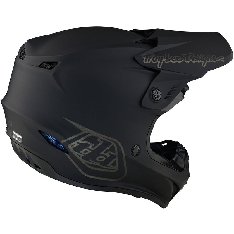 Troy Lee Designs Gp Mono Motocrosshelm Schwarz