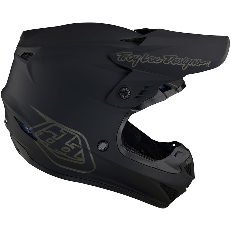 Troy Lee Designs Gp Mono Motocrosshelm Schwarz