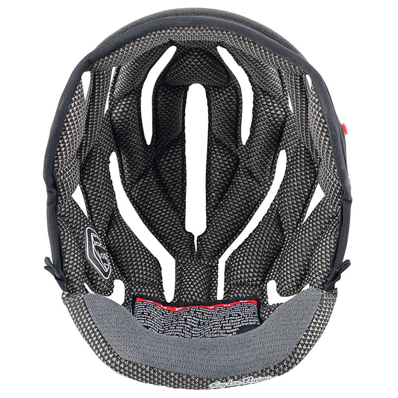 Troy Lee Designs Se5 Carbon Liner Helmzubehör, leichte und atmungsaktive Innenausstattung für Fahrradhelme, schwarz und karbonfarben.