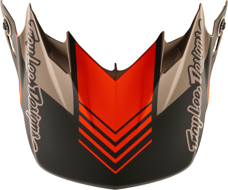Troy Lee Designs Gp Pro Segment Motocrosshelmschirm Taupe