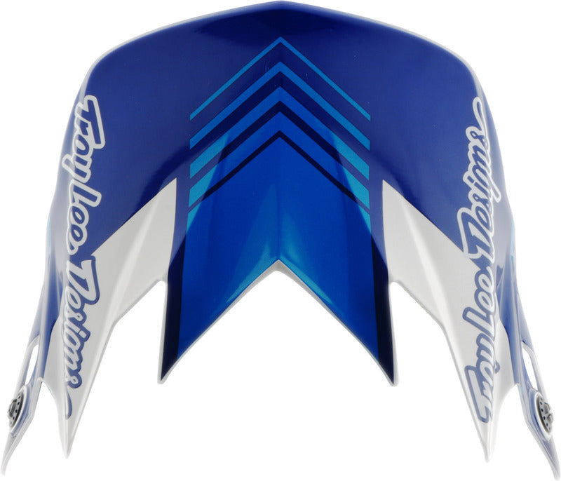Troy Lee Designs Gp Pro Motocrosshelmschirm Segment Blau