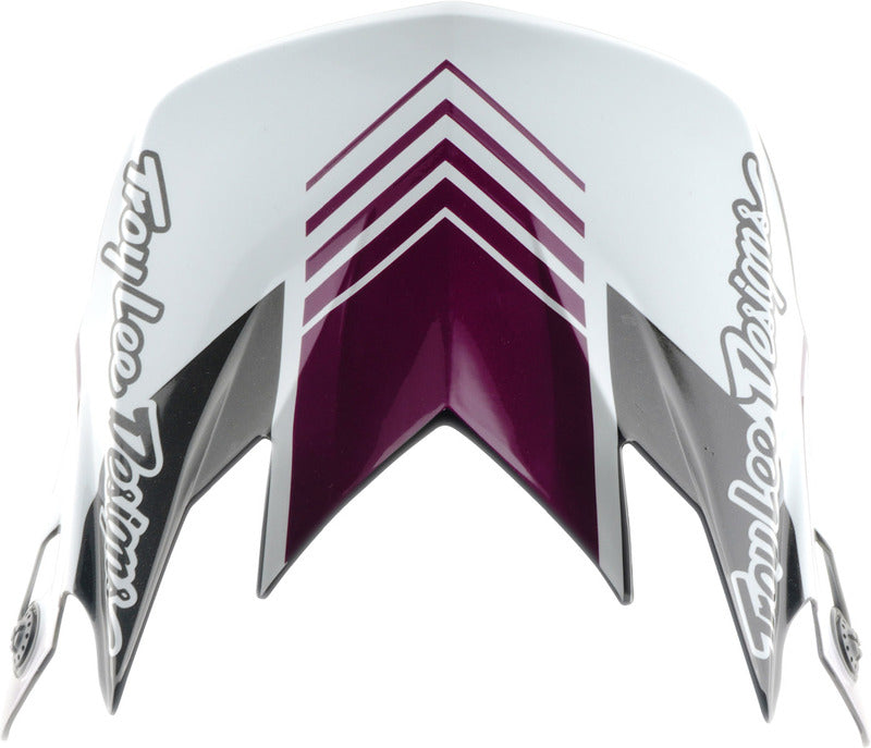 Troy Lee Designs Gp Pro Motocrosshelmschirm Segment Matte Schwarz