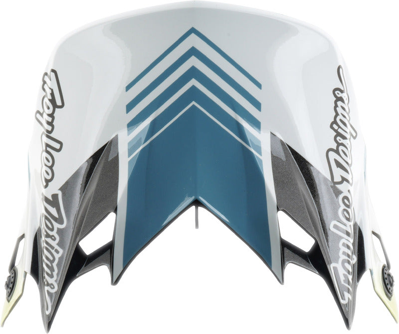 Troy Lee Designs Gp Pro Motocrosshelmschirm Segment Matte Grau