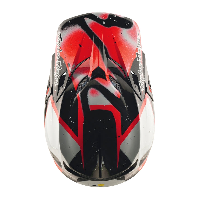 Troy Lee Designs Se5 Carbon Membran Motocrosshelm Schwarz/Rot