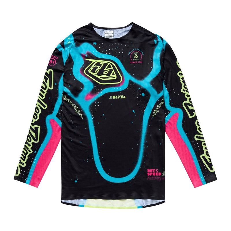 Troy Lee Designs Se Ultra Membran Jersey Schwarz/Gelb