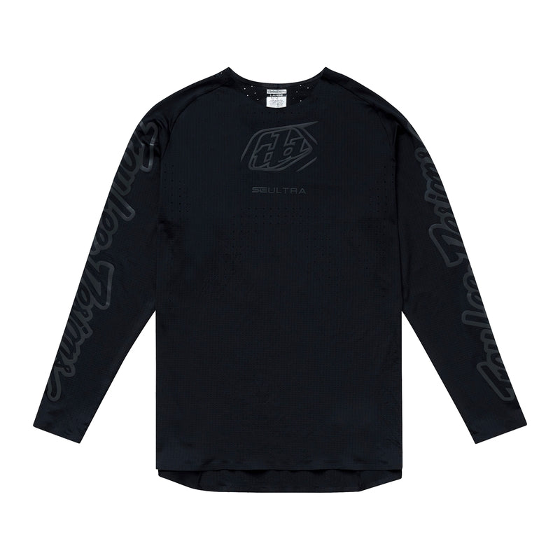 Troy Lee Designs Se Ultra Mono Jersey Schwarz