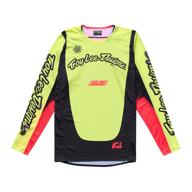 Troy Lee Designs Se Pro Roam Jersey Glo Gelb