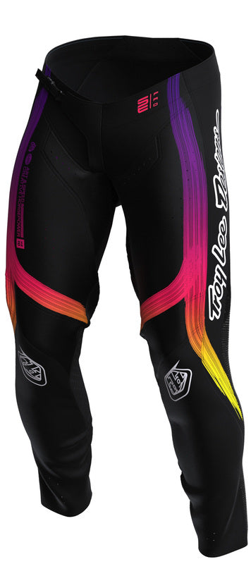 Troy Lee Designs Se Pro Stripes Hose Schwarz/Bunt
