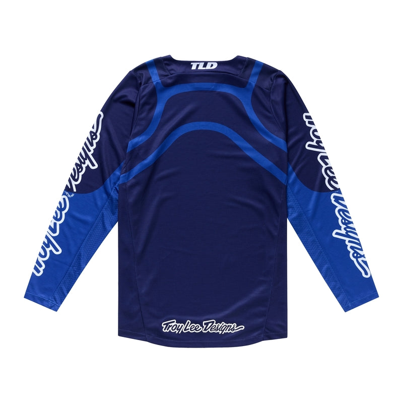 Troy Lee Designs Gp Pro Swerve Jersey Dunkelblau/Blau