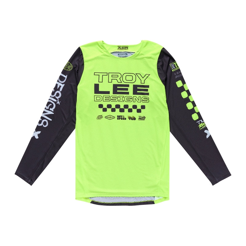 Troy Lee Designs Gp Pro Air Standard Jersey Glo Gelb/Schwarz